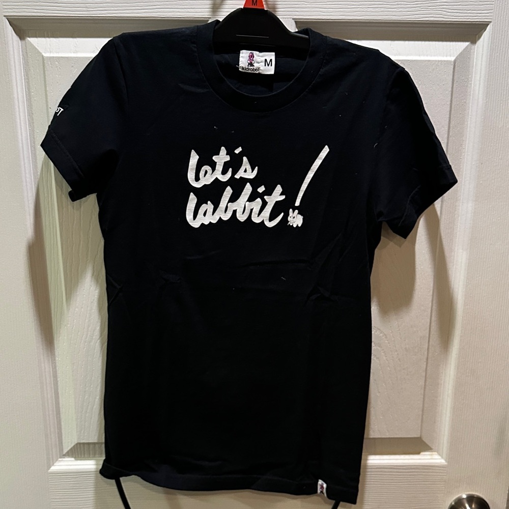 Vintage Kozik x Kid Robot “Let’s Labbit” Black Tshirt